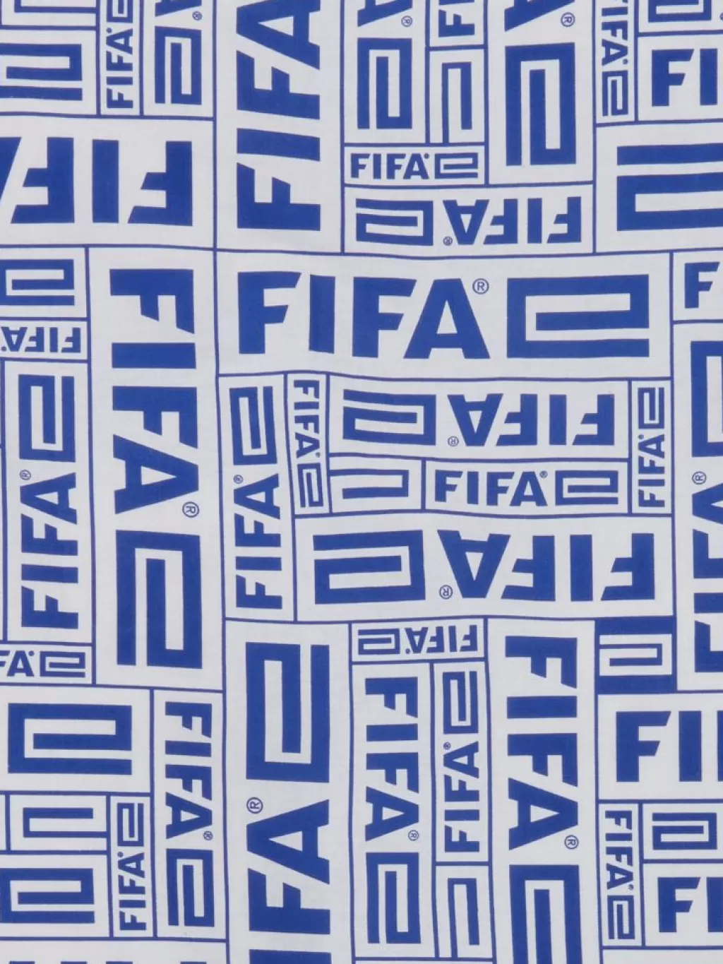 Store FIFA Komplet pościeli 140x200 biały/niebieski