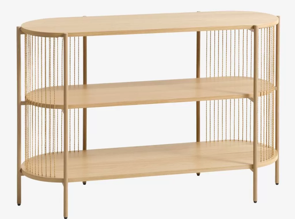 Store SNESLEV Kredens 2 shelves kolor dębu dębowy