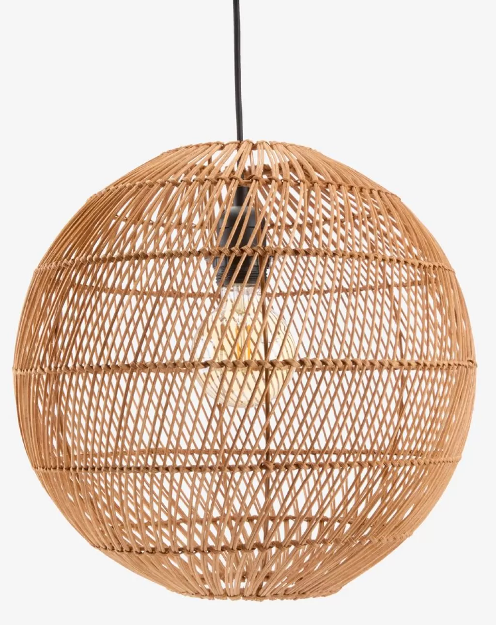 Discount HAAKON Lampa wisząca Ś35cm rattan