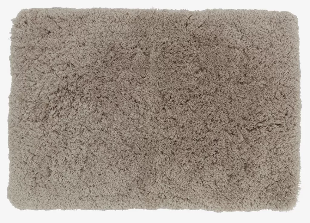 Cheap SANDVIKEN Mata łazienkowa 60x90cm beż mikrowłókno KRONBORG beżowy