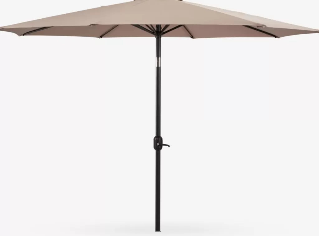 Discount AGGER Parasol ogrodowy Ś300 ciemnopiaskowy