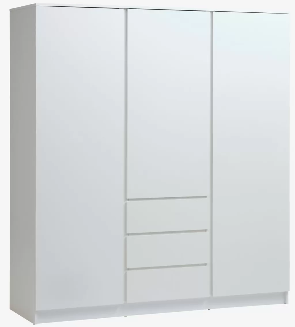 Clearance LIMFJORDEN Szafa 180x200 combi biały