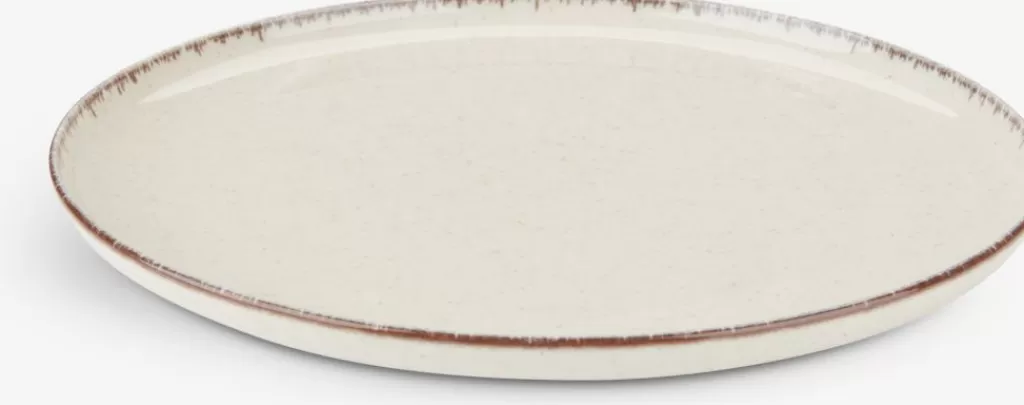 Discount FERDUS Talerz Ś27cm porcelana beżowy