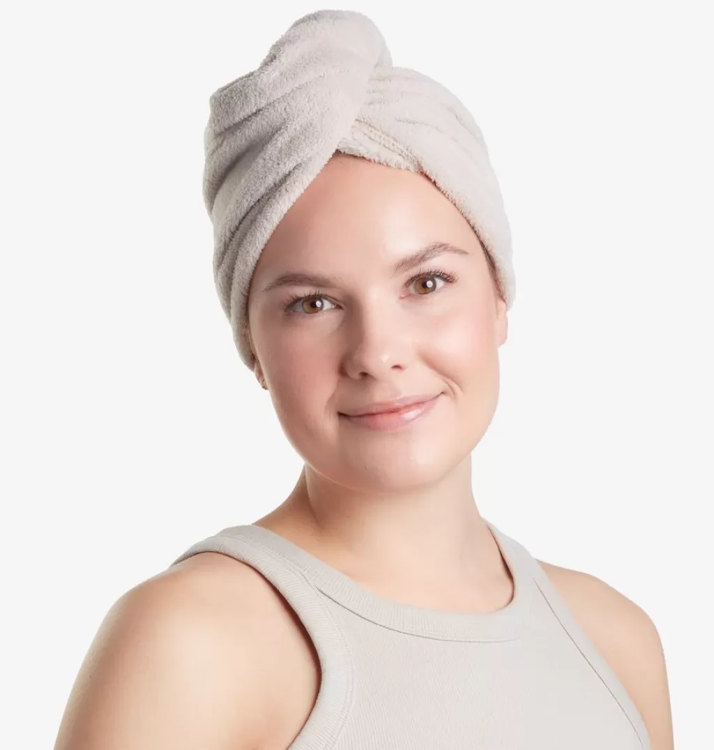 Best Sale SYA Turban recykling poliester 2 szt beżowy